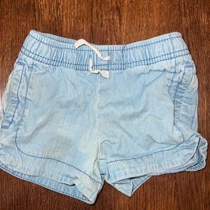 Carter's Light Blue Jean Shorts for kids